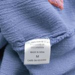 Dizzy Lizzy Blue Ruffle Off Shoulder Embroidered Dress Size M Photo 6