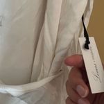 Lovers + Friends NWT  white wrap mini dress small Photo 5