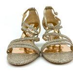 Badgley Mischka  Women's Bonanza Gold Wedge Heels Photo 3