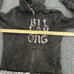 Billabong Vintage Y2K  Women's Zip Up Grunge Emo Skater Hoodie Medium Distressed Photo 12