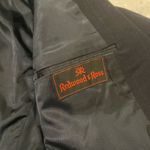 Vintage Redwood & Ross navy blue pinstripe suit set jacket skirt woman’s 14 Size L Photo 4