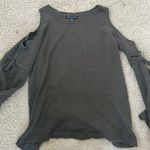American Eagle Army Green Blouse Photo 1