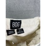 BDG  Women's Jeans White Wash Button Fly Size 27 Straight High Rise 100% Cotton Photo 5