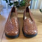 Trotters 7N Leather Business Dress Woven Slip Photo 0