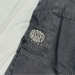 The Ragged Priest  RAGGED Black Skater Wide Leg Carpenter Jeans Pants Photo 6