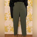 NWT High waist tailored suit pants green size M Size M Photo 2