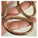 St. Thomas gold tone link necklace Photo 3