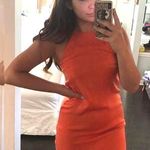 Glamorous Orange Dress Photo 0