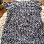 Old Navy Ditsy Floral Flutter Sleeve Baby Doll Top Size Large Photo 1