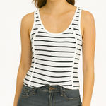 BDG Urban Outfitters Size Large Black and White Tank Top New With Tags. Photo 0