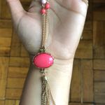 ZARA Gold Coral Necklace  Photo 0
