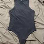 Missguided Black high neck tank top bodysuit Photo 1