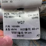 Levi's 501 Jeans Women's Jog My Memory Denim Joggers Size 27 Buttonfly High Rise Photo 13