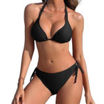 Relleciga  Classic Black Bikini Set Photo 0