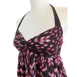 Ann Taylor  LOFT empire waist halter dress 100% cotton lined size 2 Photo 3