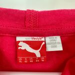 Puma  Size XL Pink‎ Jersey Knit Pullover Cowl Neck Hoodie Outerwear Light Shirt Photo 3