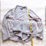Banana Republic  gray open front sweatshirt cardigan s… Photo 4