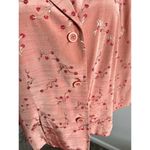 Maggie McNaughton Vintage Peach Floral Button Up Blazer Suit Jacket 20Ws Pink Size 20W Photo 1
