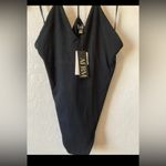 AFRM Black Strappy Bodysuit Size M Photo 1