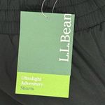 NEW! L.L. Bean Women's Ultralight Adventure Shorts Black Size M Photo 2
