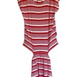 CAbi NWT   Leisure Playsuit #6220  Haute Red White Striped Medium Photo 6