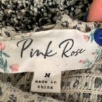 Pink Rose Leopard Print Strappy Crop Top Photo 3