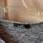 Dynamite  Heather Gray Ruffle Sleeve Top large Photo 2