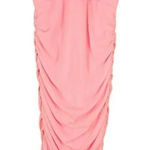 NWT Michael Costello X Revolve Pink India Midi‎ Dress Small Photo 0