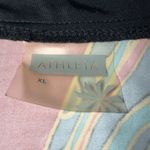 Athleta  Vibrant Floral & Paisley Print 3/4" Sleeve Stretch Tunic Top EUC Size XL Photo 6