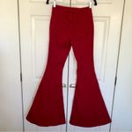Shyanne Dark Red  Flare Jeans Size 28L (28x36) Photo 7