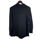 CHAPS Ralph Lauren  Skier Sweater Black Knit Relaxed Fit Womens Medium Photo 1