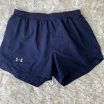 Under Armour  Navy Blue Loose Fit Running Shorts Sz Small Photo 0
