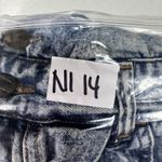 Vintage Jrs 7 1980’s Denim Short Overalls Acid Washed Pleated Long Grunge Punk Blue Size undefined Photo 15