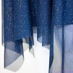 Blondie Nites  navy blue sparkly halter prom‎ dress, size junior 7 Photo 15