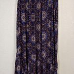 Earthbound  Womens Flare Maxi Skirt Size S Medallion Gypsy Bobo Slit Lightweight Photo 6