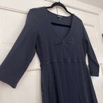 Toad&Co Rosalinda Dress Cable Rib Knit True Navy Blue Size Medium Braided Photo 14