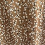 Blair  Tan Brown Floral‎ Knit Top Size 2XL Photo 6