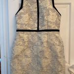 H&M   Shimmer Gem Black & White Sleeveless mini dress sz 12 Photo 0