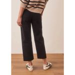 Marine layer  Bridget Wide Leg Crop Pants High Rise Sz 4 Black $128 NWT Photo 2