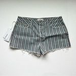 GRLFRND  Cindy Blue White Stripe Shorts Size 31 NWT Photo 1