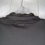 FHQ long sleeve turtle neck dress with slit on the side NWT Black Size M Photo 8