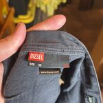 Diesel Vintage Y2K  Distressed Black Skirt Size 29 Photo 8