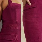 Anthropologie NWT $148  Pink Square-Neck Mini Flap Pockets Back Zip Dress 14 Photo 2