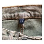 RE/DONE NWT 90’s High Rise Loose Fit Button Fly Jeans Washed Sage Green Size 25 Photo 6