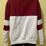SheIn white and wine sweatshirt new Photo 1