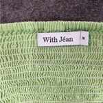 With Jean  Lucille green halter top M Photo 7