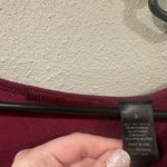 Buckle BKE Red See-Through Back Top Photo 2