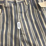 BDG  urban outfitters blue striped high rise shorts Photo 5