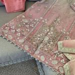 New pakistani indian Designer 3pc suit Multiple Size L Photo 7