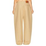 Acne Studios Pommy Satin Pants in Beige 34 New Womens Baggy Trousers Photo 1